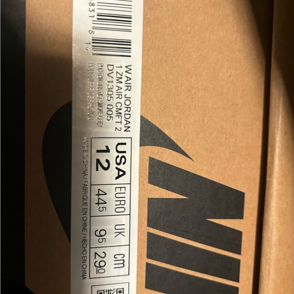 Air 1 zoom cmft barely grape/smoke grey sneaker shoes - Picture 4 of 6